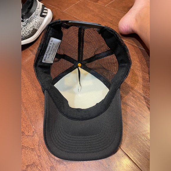 Mother Trucker & co "MIMOSAS Made Me Do It" Black Trucker Hat One size - Picture 6 of 7